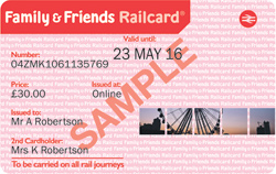 weekend train travel card