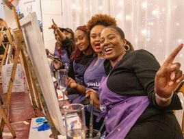 Image of Sip and Paint Experience PopUp Painting - Birmingham